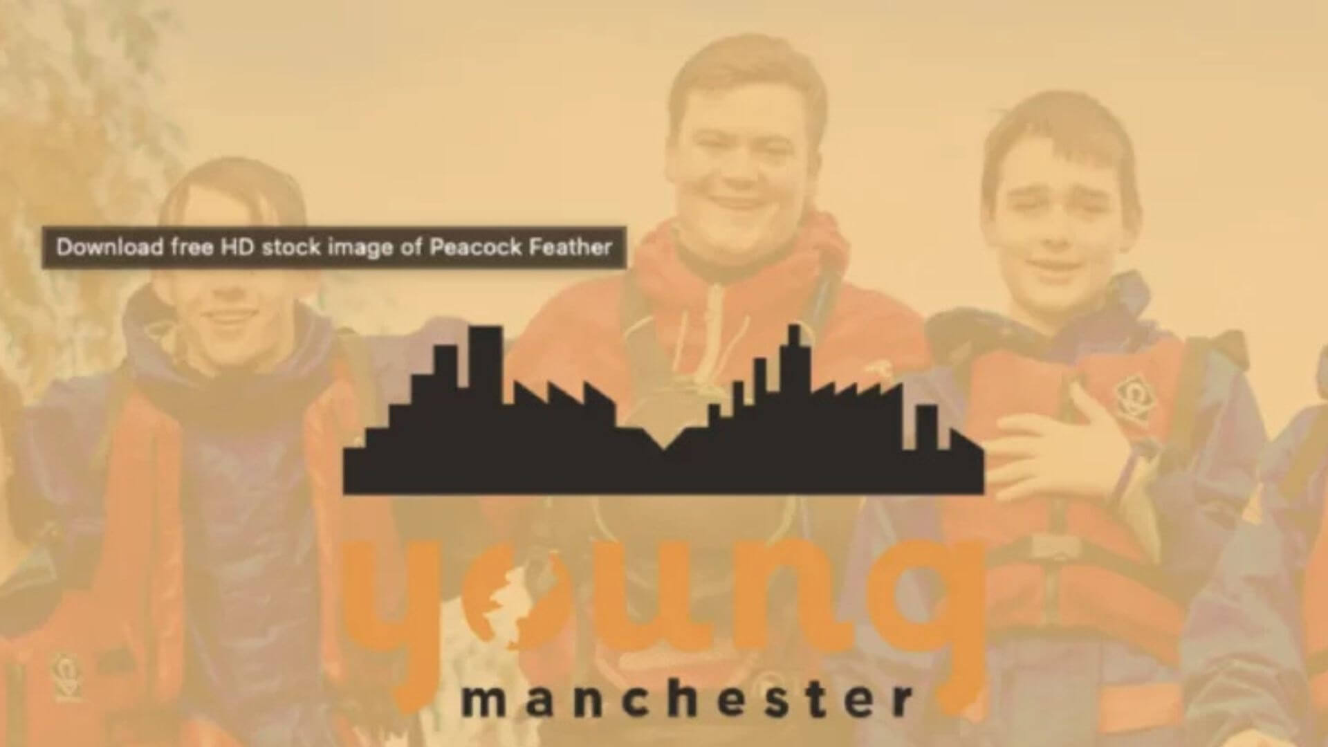 Logo of Young Manchester, featuring a stylised design with vibrant colors and the text "Young Manchester" prominently displayed.